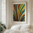 thumbnail image 6 of Dancing Stripes in Color - India Illustration Abstract Geometric Modern Art Pattern Psychedelic Art Deco Unframed Wall Art Print 12 x 16 inches, 6 of 13