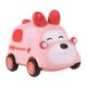 thumbnail image 1 of preciosos juguetes de coche para animales, seguridad para vehículos, niños, niñas, camión de ingeniería de inercia con ruedas, 1-3, bebé, aprendizaje ro Conejo, 1 of 9