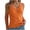 Orange, variant on Womens Cotton Tank Tops Summer Loose Sleeveless Tops Ribbed Trim Scoop Neck Curved Hem 2025 Khaki S