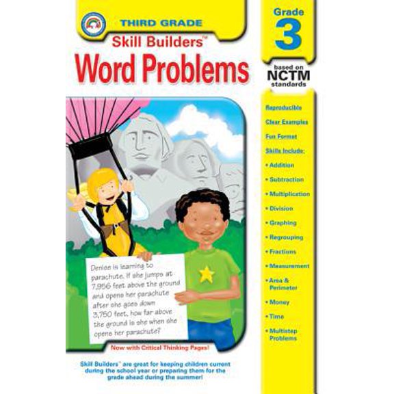 Pre-Owned Word Problems, Grade 3 (Skill Builders) (Paperback) 1932210709 9781932210705
