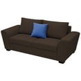 thumbnail image 3 of Sofá Love seat El Bazar Store Islandia Lino Chocolate 2 plazas Modular Moderno, 3 of 4
