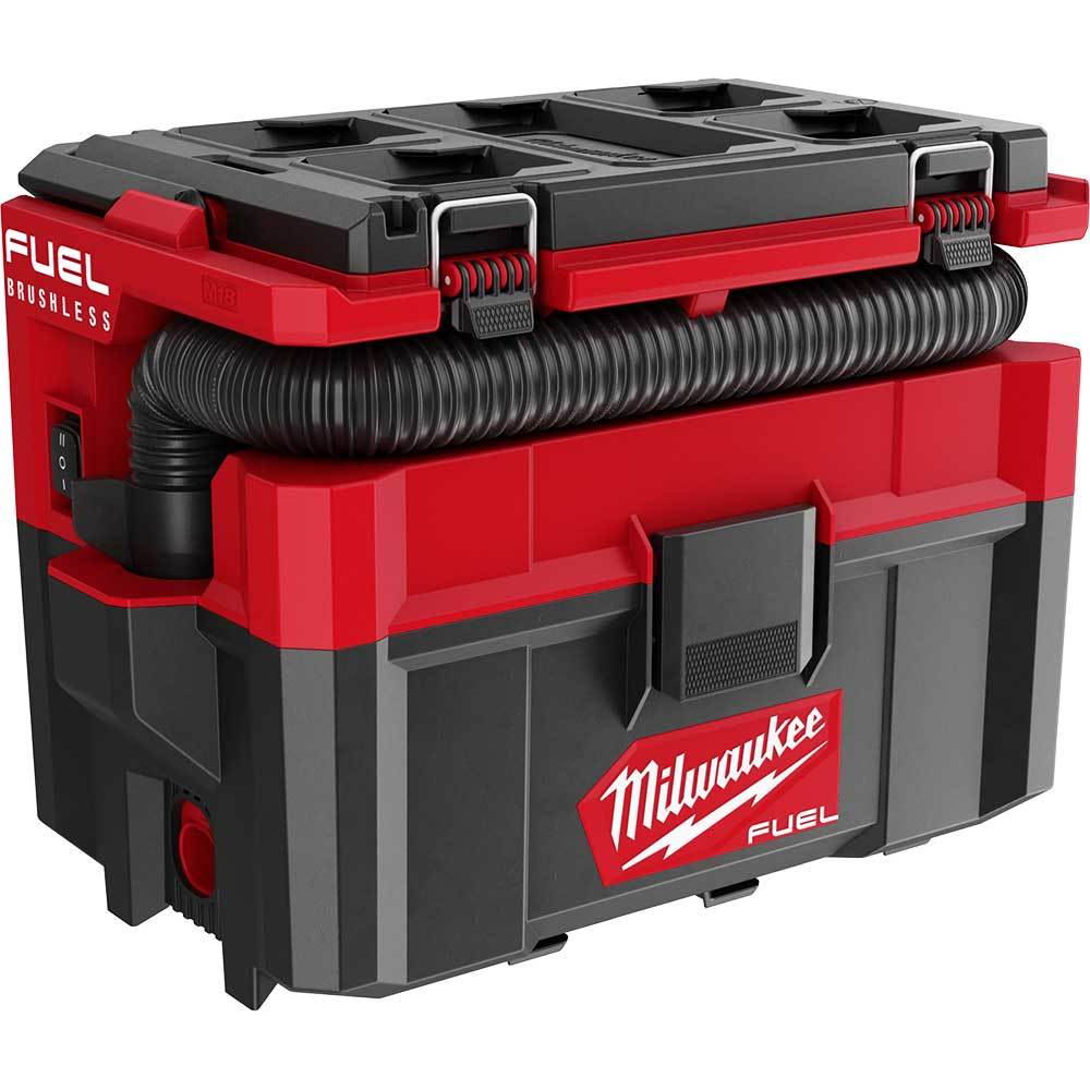 Milwaukee M18 18V Fuel Packout 2.5 Gallon Wet/Dry Vacuum 0970-20 - image 4 of 4