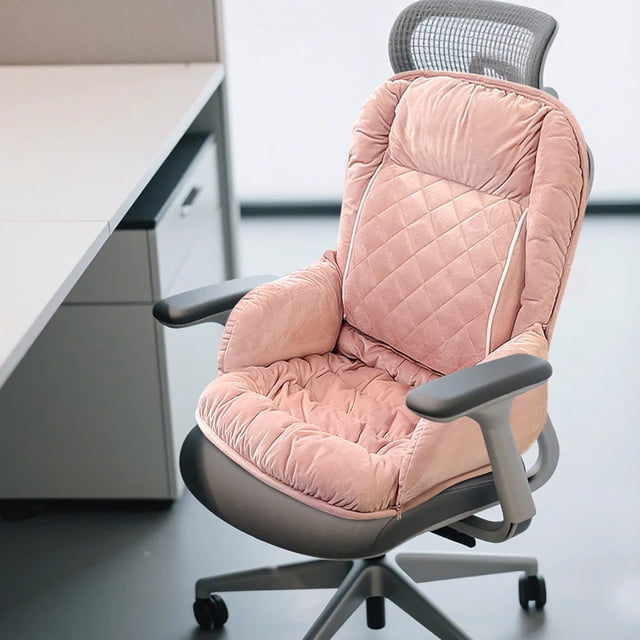 Amzcrzy Funda Nórdica, Sábana, Funda De Almohada De Satén, Cojín De Invierno, Cojín Integrado Para Sentarse En La Oficina Durante Largos Períodos, Cálido Y Acogedor, Cojín De Asiento, Protección De C