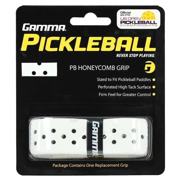 Gamma Pickleball Honeycomb Grip (White)
