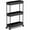 Black, variant on Slim Rolling Storage Cart, 3 Tier Bathroom Storage Organizer Laundry Room Utility Cart Mobile Shelving Unit, Multi-Purpose for Kitchen Office Bathroom Laundry Narrow Places, Black
