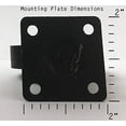 thumbnail image 4 of Industrial Style Cast Iron Wheel, Small 2.5" Dia. (Pack of 4), 4 of 4