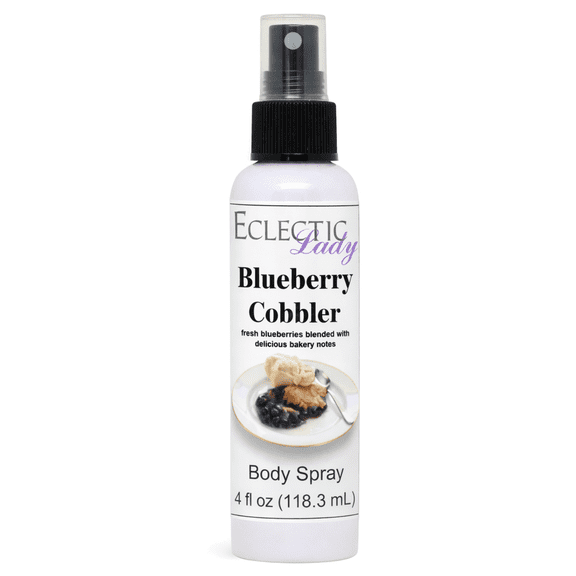 Blueberry Cobbler Body Spray, Eclectic Lady, Hydrating Mist, Unisex, 2 oz