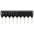 thumbnail image 1 of Unique Bargains 330 Ohm Resistor Network, 1/8W SIP-9 Array 2.54mm Pitch Bussed Type 5% Tolerance 10pcs, 1 of 4