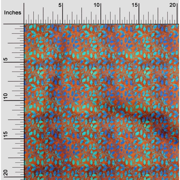 oneOone Polyester Lycra Rust Brown Fabric Batik Sewing Craft Projects Fabric Prints By Yard 56 Inch Wide