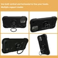 thumbnail image 3 of Dteck for iPhone 11 Case with Screen Protector (2 Packs), 360°Rotate Ring Stand Military Grade Drop Protection Full Body Cute Case for iPhone 11 6.1 Inch,Black, 3 of 9