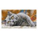 thumbnail image 1 of Canvas Artwork DIY Print 14CT Stamped Quiet Animal Kit Costura Punto de cruz, 1 of 9