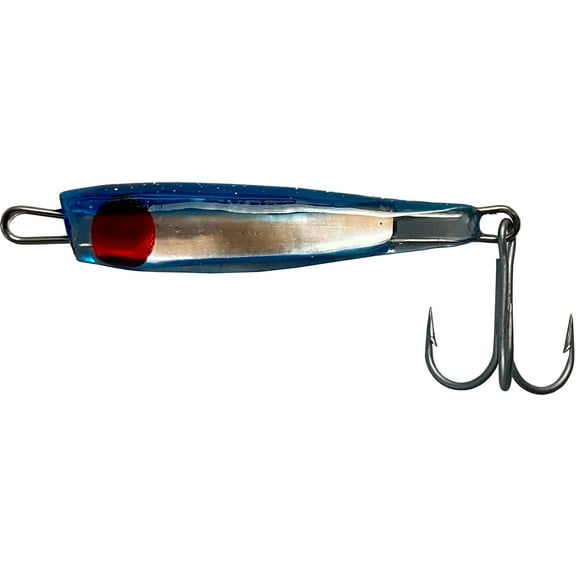 Kaku KJ Popper Lure, Red, Chartreuse and Clear