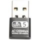 thumbnail image 1 of Adaptador de CA JINMJMXG USB 2.0 inalámbrico dual Banda 1200mbps, 1 of 5