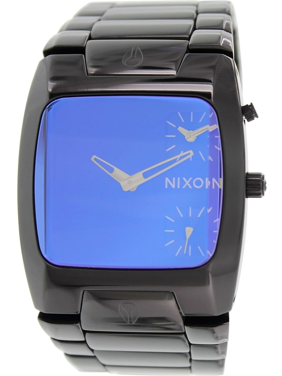 Nixon Men's Banks A0601630 Black Stainless-Steel Quartz Watch