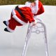 thumbnail image 5 of 60CM Automáticamente Santa Claus escalada eléctrica doble escalera música ornamento juguetes Navidad decoración de fiesta en casa niños, 5 of 5