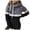 Black, variant on Pullover Sweater Fall Kimono Cold Shoulder Colorblock Polyester (Grey,XL)