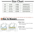 VBTAPA Front Closure Bras for Women Wireless Push Up Bras Full Coverage