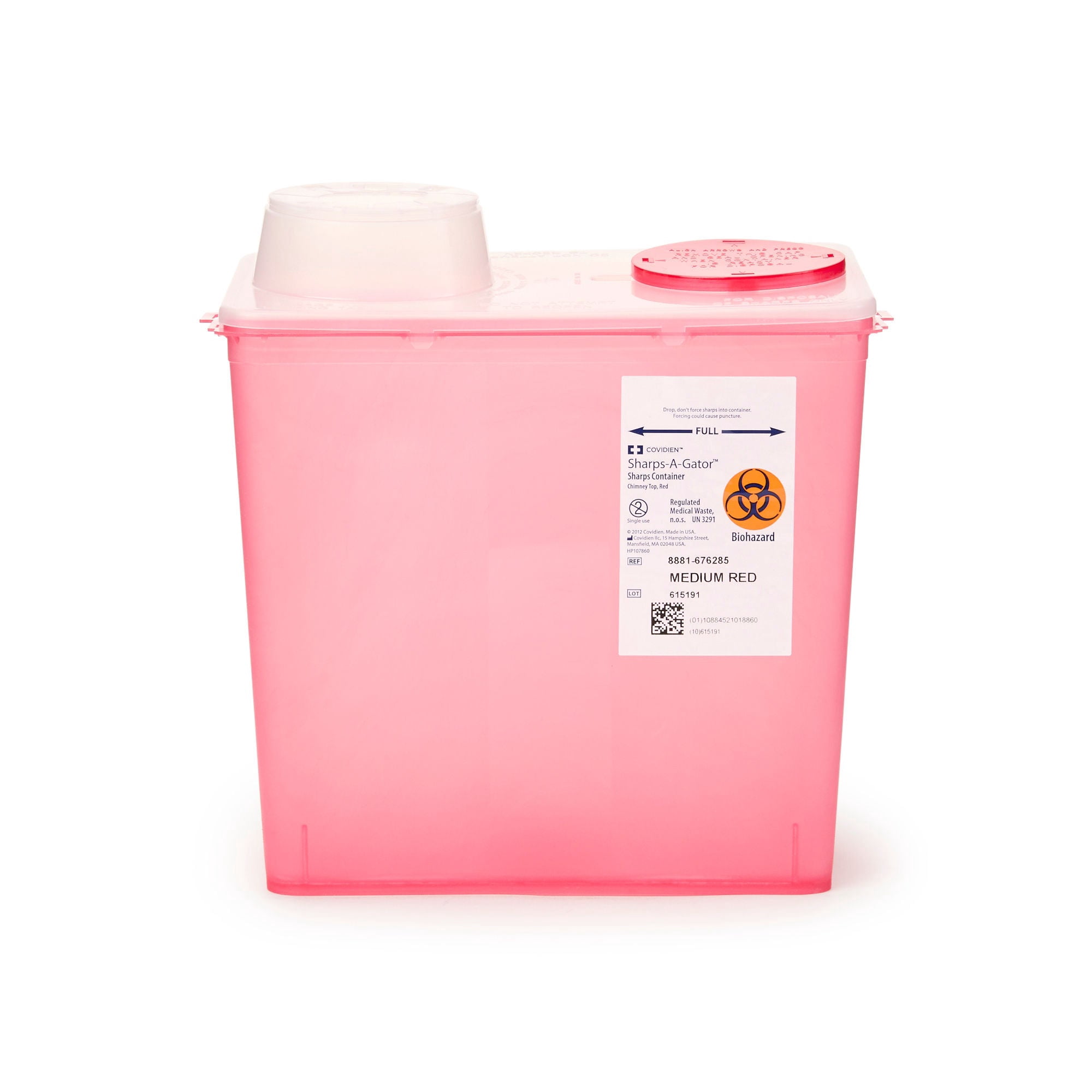 Monoject Sharps Container 2 gal. Vertical Entry