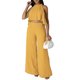 thumbnail image 5 of Puntoco Conjunto de gasa de pantalones casuales sin mangas de dos piezas sueltos para mujer Puntoco Puntoco-5021, 5 of 7