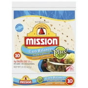 Gruma Mission Carb Balance Tortillas, 10 ea