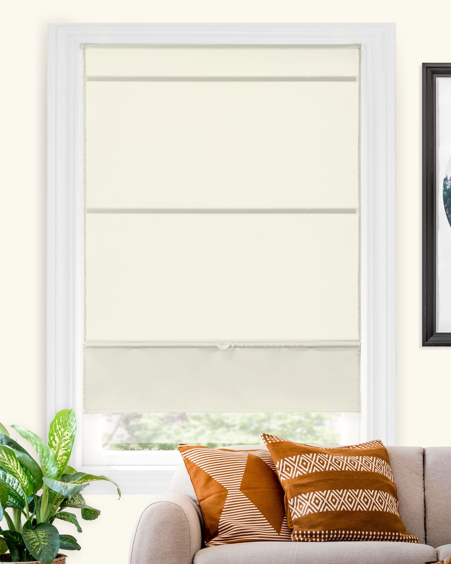 CHICOLOGY Cordless Roman Shades