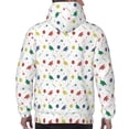 thumbnail image 7 of Balery Happy Graduation Pattern Mens Hoodie Kangaroo Pocket Hoodie Pullover Hooded Sweatshirt Ideal for Daily Wear Travel and Home-Medium, 7 of 7