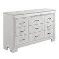 thumbnail image 1 of Topline Home Furnishings Commode blanche glamour, 1 of 4