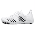 thumbnail image 4 of Zapatos unisex agua descalza playa sin deslizamiento para deportes acuáticos (44) blanco, 4 of 9