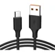 thumbnail image 1 of Cable V8 Micro Usb Android Datos Carga Rápida 2.4a U-volt Color Negro Vcbl001, 1 of 8