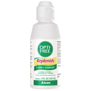 OPTI-FREE Replenish Multipurpose Contact Lens Disinfecting Solution, 4 Fl. Oz.