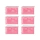 thumbnail image 1 of 6PCS Transparent Stackable Shoes Box Thicken Shoes Storage Box Plastic Shoe Container - Size L (Pink), 1 of 2
