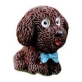thumbnail image 1 of Toystoory Decoraciones perro lindas miniaturas adornos estatua cachorro juguetes manualidades Micro dormitorio creativamente accesorios para el Artesanía Café, 1 of 6