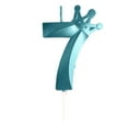 thumbnail image 1 of Number Birthday Candle 3D Designed Happy Birthday Candles Anniversaries Blue, 1 of 2