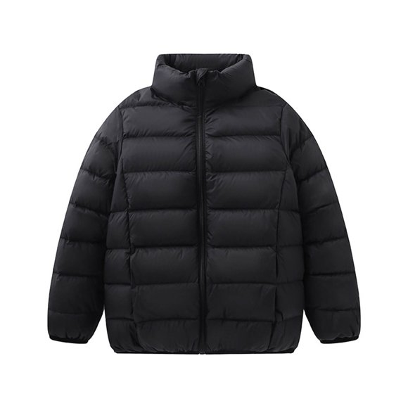 Girls Down Coat Size 14 Girls Down Vest North Face Winter Children Daily Loose Casual Trend Fashion Windproof Warm Hooded