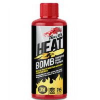 Fuel Ox Heat Bomb : Emergency Winter Treatment - Restores Flow of Gelled Fuel & De-Ices Frozen Filters - Lubricates & Cleans - 16oz Treats 120 Gallons