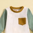thumbnail image 5 of CAUYDY Baby Boy Gift Newborn Clothes 0 3 6 9 Months 1T 2T Preemie Long Sleeve Sleepwear Fall Winter Infant Boys Romper Toddler Pajamas Green for Sizes 18-24 Months, 5 of 7