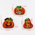 thumbnail image 4 of Cateissary Cartel de decoración de de Halloween, Festival de calabaza de madera, placa decorativa de escritorio, suministros para fiestas, Kits de decoración para fiestas Tipo 3, 4 of 6