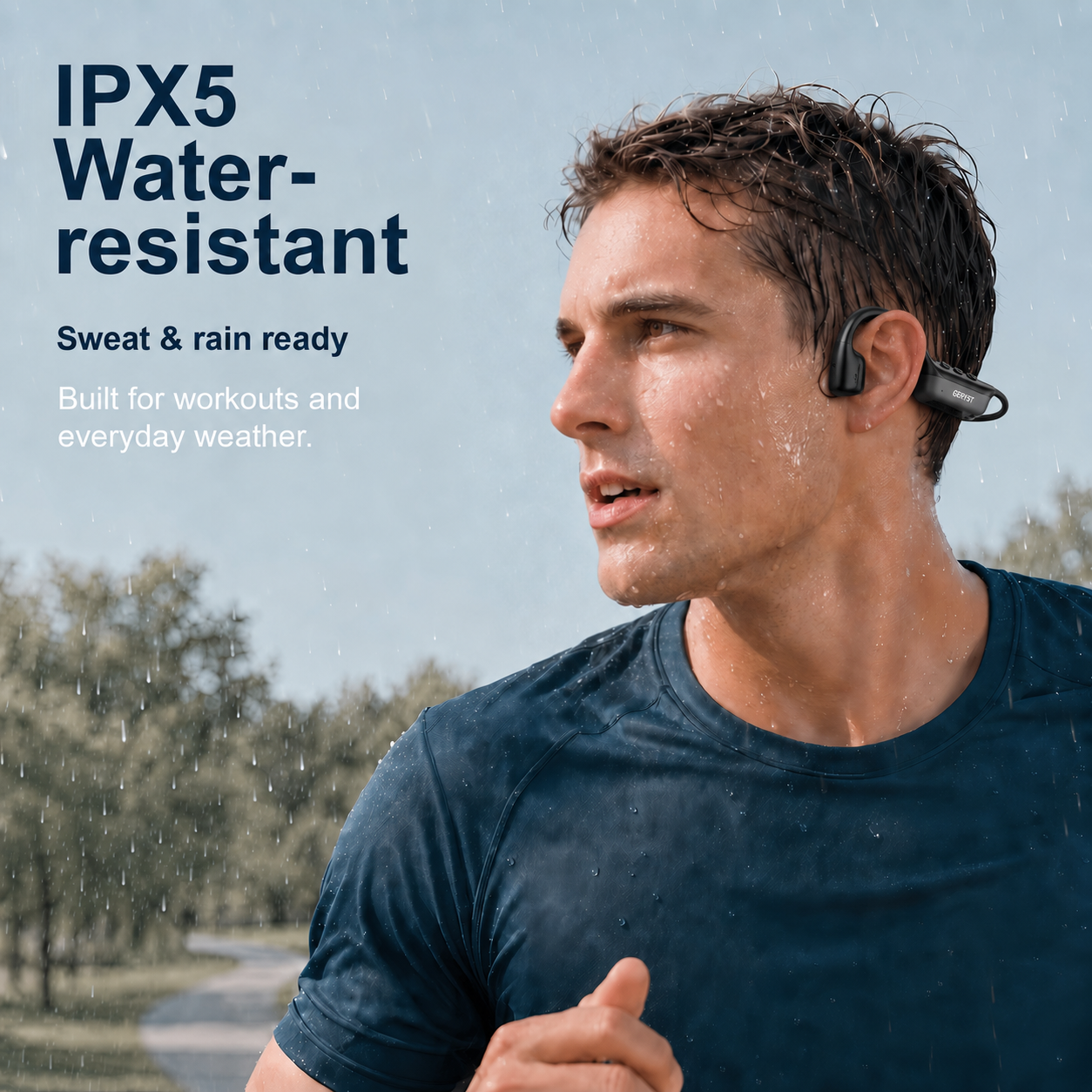 Geryst X600 Bone Conduction Headphones Bluetooth 6.0 Sports photo 5