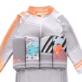 thumbnail image 5 of ATOGUTA Boys Floatation Swimsuit For Kids with Adjustable Buoyancy Kids Float Suit Floating Swimwear Bathing Suit with Cap Size 6M-4T, Multicolor, 5 of 5