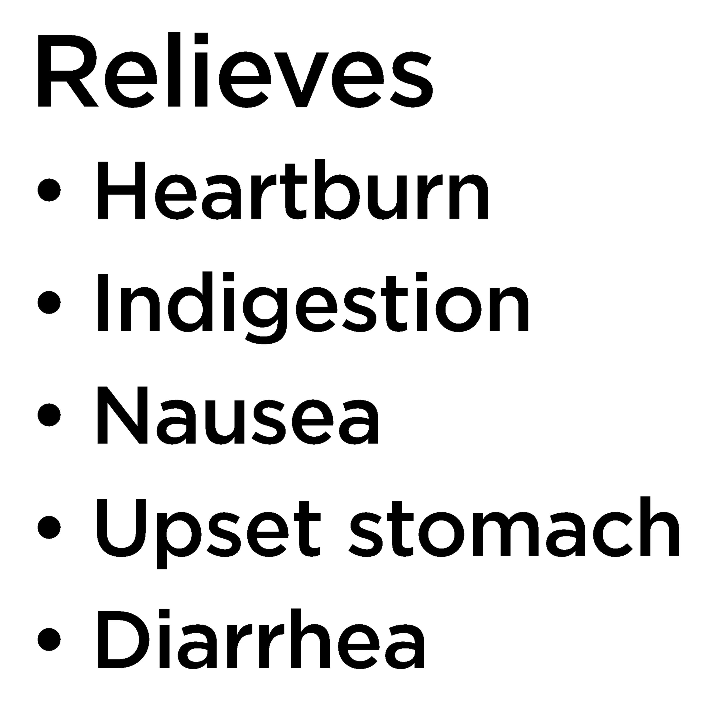 Equate Bismuth Liquid, Mulit Symptom Relief for Upset Stomach Reliever and Antidiarrheal, 525mg, Cherry flavor, 16 fl oz, Compare to Pepto-Bismol Active Ingredient