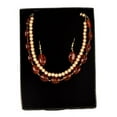thumbnail image 2 of Lot of 57 Sets of Women's Red Agate & Pearl Necklace and Earrings, 2 of 4