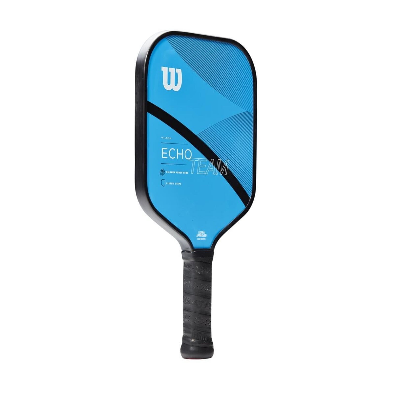 Wilson Sporting Goods Echo Team Pickleball Paddle, Blue/Black