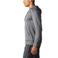 thumbnail image 4 of Adidas Men's Ultimate Pullover Hoodie with Climawarm Technology (Dark Grey/Black, Medium), 4 of 4