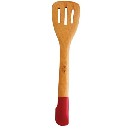 - Chef'n Switchit Wooden Slotted Turner Spatula Cherry