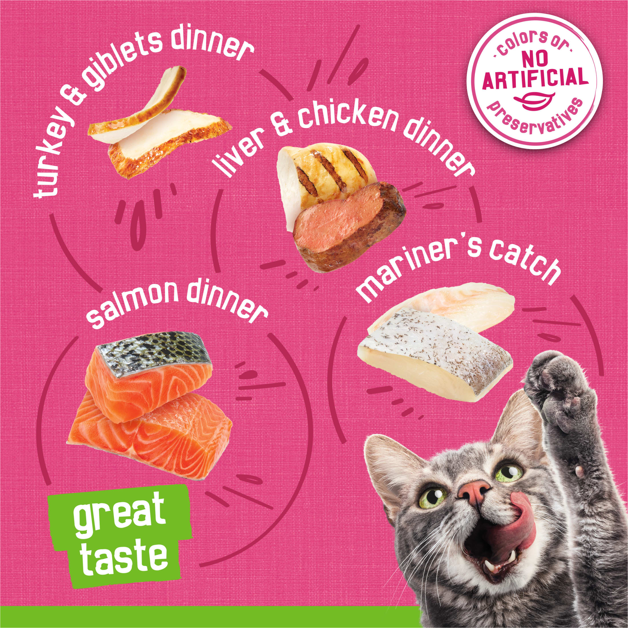 Friskies Pate Surfin' & Turfin' Variety Pack, 32 Cans photo 3