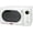 White, variant on Nostalgia 0.7 cu ft Retro Microwave Oven, 700W Countertop Microwave Oven with LED Display, White