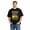 Black-12, variant on Step Daddy Material Funny Dad Graphic T-Shirt for Men 100% Cotton Soft Breathable Short Sleeve Crewneck Casual Comfort Tee Durable Everyday Wear Gift for Fathers and Husbands