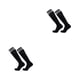 thumbnail image 1 of Soidarity Poliuretano Manténgase fresco y protegido con calcetines deportivos transpirables para mujer Calcetines deportivos duraderos y negro para adulto 2piezas, 1 of 6