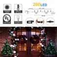 thumbnail image 2 of Guirnalda de luces navideñas Weillsnow, 200 LED, 20 m, resistente al agua, 2 of 9