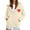 Beige, variant on Fleece Jacket Women Fleece Zip Up Hooded Hoodie Winter Warm Soft Thermal Jackets Outdoor Sports Pullover with Pockets Womens Coats Beige L